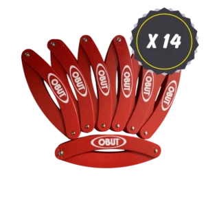 Lot 14 Cercles Pliant Obut - Rouge