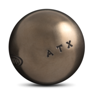 boule de pétanque obut atx 3 lisse inox demi tendre