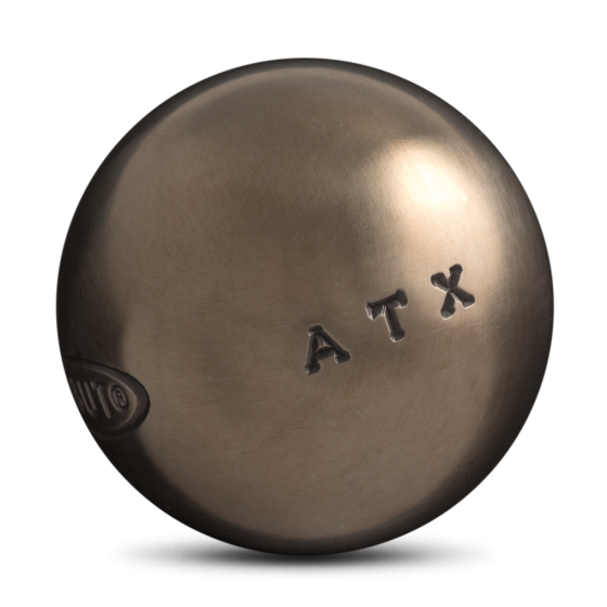boule de pétanque obut atx 3 lisse inox demi tendre